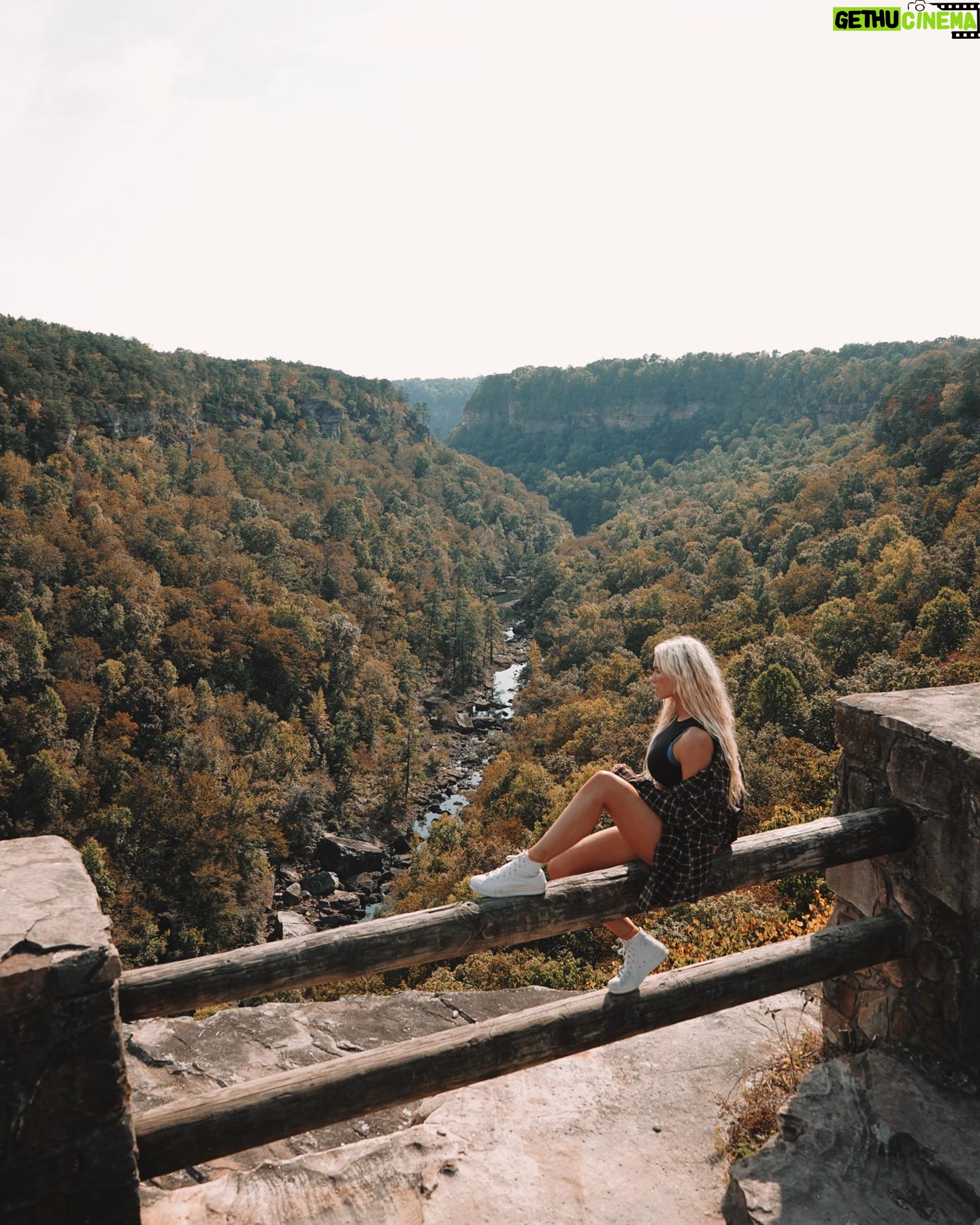 Lucie Donlan Instagram - ๐ Hunstville, Alabama. Little photo dump of the last few days in Huntsville which were my favourite days out here. Hunstville is classed as the second best place to live in the United States, and is located the Appalachian region of northan Alabama. Making memories to last a lifetime and moments that I will always cherish. Travelling around Alabama has been one of my favourite trips so far. Let me tell you a little more about what we got up to: ๐ Little River Canyon. We took the scenic route to Little River Canyon and I'm so glad we did this as the views were absolutely breathtaking. Driving along the winding road to the waterfall we stopped and took a short walk from the car to the top of the falls. With the sunlight shining down on the glistening water we were mesmerised, it was truly spectacular. I was of course in my natural element with butterflies fluttering by, birds singing in the trees and the water falling below us into a natural pool. Walking down to the bottom of the falls the water was so inviting and the weather was so warm that we couldn't resist a dip. The hike was a little difficult and inclined so caution and care are advised, but reaching the bottom we were so glad we did it and dived and swam in the clear blue water. This was the first waterfall that I've ever been under and it had such an amazing energy that I closed my eyes and made a wish! After our swim we hiked back up and watched the most beautiful golden sunset with the sun slowly sinking behind the trees. Such a perfect way to end the day. ๐ Botanical Gardens. Getting lost in these gardens was heaven for me, the smellsโฆthe wildlife..the different plants.. it was true bliss. This place was my other favourite place when visiting Alabama, we watched the sun go down over the huge gardens and it was something that will stay with me forever. ๐บ๐ธ @visittheusa @alabamatravel #VisitTheUSA #SweetHomeAlabama ad