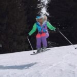Lucie Donlan Instagram - As the ski season comes to an end, I’m so grateful we got to enjoy the last bit of snow in the mountains. The trip was short and sweet but enjoyed every second of it..until next year! 🎿 🏔 #ski #skitrip #skigirl #snowsport #retroski