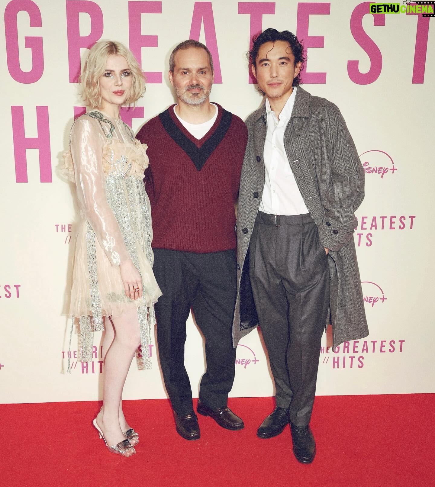 Lucy Boynton Instagram - @greatesthitsmovie & London 🎧