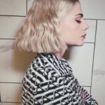 Lucy Boynton Instagram - Apparently feeling real slick about these camera moves. Thank you thank you @chanelofficial 🖤🤍 unrealll