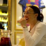 Lucy Bronze Instagram - Dinner dates don’t get better 🇪🇸🍷🦐 Part 2 of Barcelona with @lucybronze out now on @youfreefriday YouTube 📺🚨