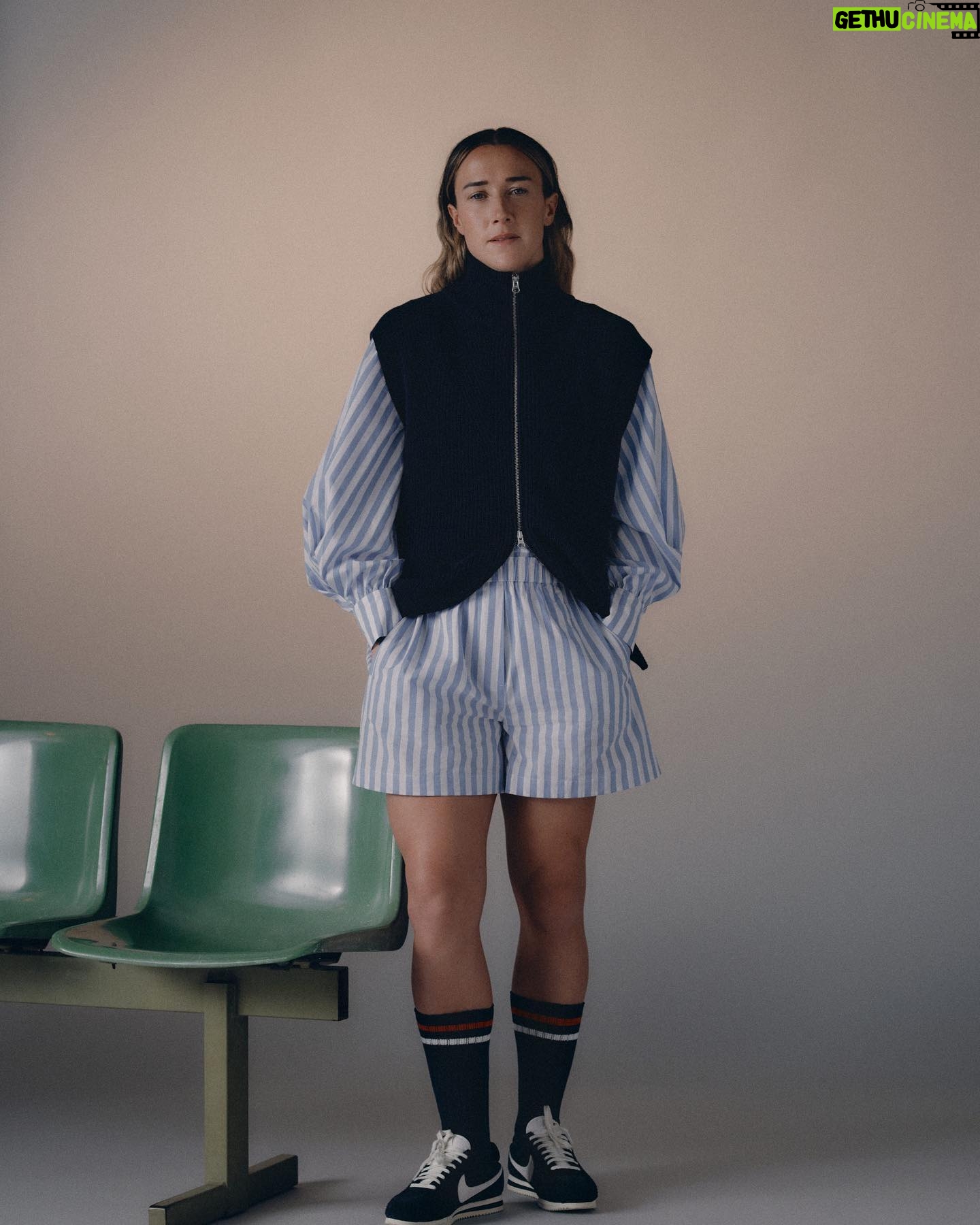 Lucy Bronze Instagram - ‘As I've got older, I’ve become more brave and realised there is a place for everybody – whether you're a footballer or an athlete – there's definitely a place for you in fashion if you’re brave enough to have your own style and feel comfortable with that.’ - @Lucybronze MBE, Footballer. Announced as the first ever brand ambassador for British fashion label @ALIGNE, Lucy Bronze isn’t shying away from breaking boundaries when it comes to her world, both on and off the pitch. At the link in bio, Women's Health UK spoke to Lucy about her new partnership and upcoming collection, as well as the importance of being a role model, her integral support network and finding her confidence in the world of fashion. Photographer: @ellie.hemsley #weareALIGNE