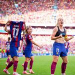 Lucy Bronze Instagram – What a night!! Massive thank you to both sets of fans for creating such an amazing atmosphere 💙❤️ merci 🌟🌟🌟🌟🌟
