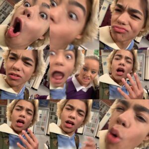 Lucy Davis Instagram - When @malachibarton gets ahold of your phone🙄 #noroomonmyphone