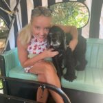 Lucy Davis Instagram – Gracie’s lunch at @fourseasons ! They treated her so kindly there and she was delighted with it all! Her little tail wagged continuously🙇‍♀️ #fourseasonsbeverlyhills