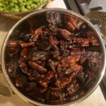 Lucy Davis Instagram – Diabetic friendly roasted maple pecan brittle: wow these were good. I ate the whole thing (one large bag of pecans) and sugars went from 99US/5UK to 115US/6UK. But obviously check your own😊 Also I hadn’t intended to make a brittle, but the sweetness/stickiness glued it together so I called it a brittle… either way omg 🤤 
RECIPE (I’m rubbish with measuring so add or reduce according to taste):
* bag of pecans
* I melted #earthbalancebutter approx large tblsp
* bit of olive oil
* monk fruit sweetener
* sugar free maple syrup @choczero taste just like normal syrup
* when hot add pecans. Stir into the liquid until it’s all coated
* let roast on a low heat for however long, I don’t remember
* bit of salt
That’s it! Remember it’s insanely hot for some time. Enjoy! #diabeticrecipes #diabeticfriendly #roastedmaplepecans #roastedmaple #pecanbrittle #sufarfree