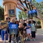 Lucy Davis Instagram - So many of our #villainsofvalleyview writers still on the picket lines just to support us actors! THANKU! #sagaftrastrong #unionsstrong @sagaftra