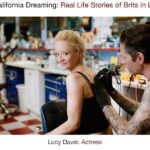 Lucy Davis Instagram - Ten year anniversary of @dawnboweryphotography ‘s photography book of ‘California Dreaming: Brits in LA’. Gosh that ten tears went by alarmingly quickly! This is me getting my second tattoo, on my spine, which weirdly didn’t hurt at all. My ankle tattoo was agony and I don’t know how I didn’t kick the guy in his face while having it done! Love working with Dawn - always a fun and adventurous photo shoot! #britsinla #🇬🇧 #californiadreaming