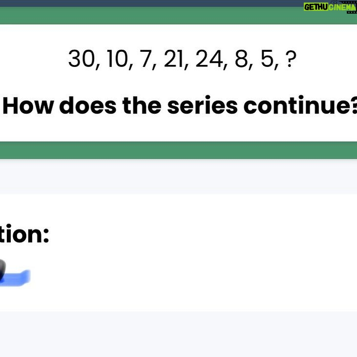 Lucy Davis Instagram - What’s the next number in the sequence and why? I’ll post the answer later! (No peeking at others answers!) #numbersequences #iqtestquestions