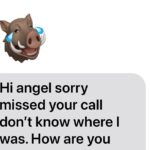 Lucy Davis Instagram – Mum’s still getting the hang of emojis💘