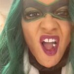 Lucy Davis Instagram – Villains chew gum. Deal with it🙇‍♀️ #villainsofvalleyview @disneybrandtvpr @disneychannel @disneyplus