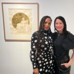 Lucy Liu Instagram - Don’t miss my dear friend @elizabethcolomba in this exhibit with @rutumodan @catherine_meurisse at @philippe.labaune.gallery, 3 Continents. Her exclusive drawings and NFTs of “Queenie the godmother of Harlem” are exquisite!! ❤️❤️❤️