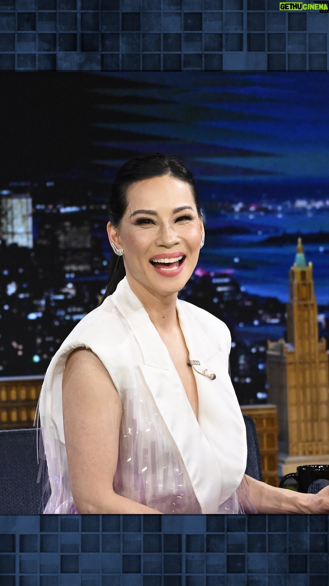 Lucy Liu - 60.1K Likes - @lucyliuβs five-year-old son wanted to marry @helenmirren after meeting her on the @shazammovie set π€£ #FallonTonight