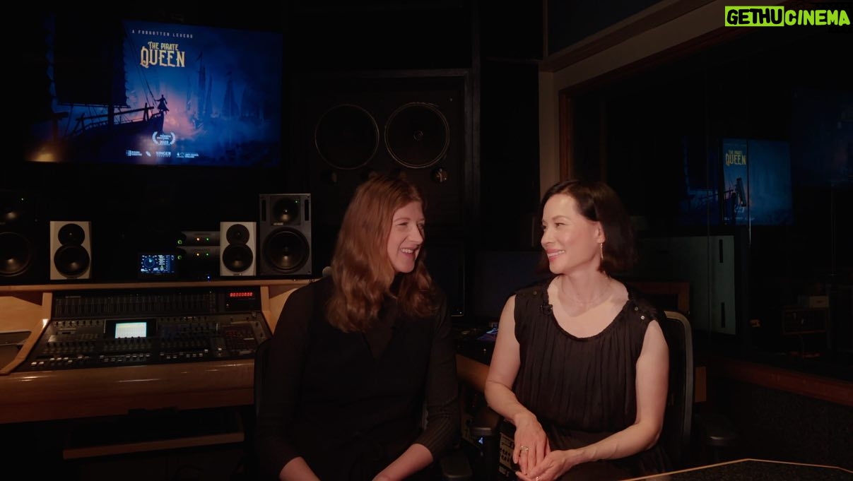 Lucy Liu Instagram - Got along with @eloise.singer like a house on fire! Filled with pride to be working alongside female-led @singerstudiosuk to bring new life to a forgotten story about Cheng Shih - a fascinating woman, who with resilience and tenacity, became a powerful pirate leader during the Qing Dynasty. #thepiratequeen #vrgaming