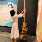 Lucy Liu Instagram – Final touches @nvmuseumyountville