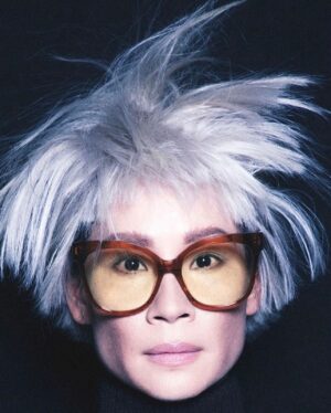 Lucy Liu Instagram - #warhol @marieclaire.china @kristoferbuckle @_marcosantini1