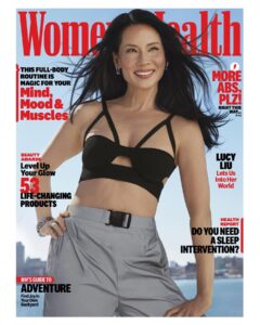 Lucy Liu Instagram - Excited to connect the triptych of health through mind, body and spirit on the May cover of @womenshealthmag! Thanks @lizplosser and the entire WH team for a super time! Link in bio for the story. 💪🙏💫 Photographer: @aingeruzorita Fashion Director: @kgsaladino Hair: @_marcosantini1 Makeup: @rebeccarestrepo Writer: @helinjung Entertainment Director: @whatisnojan