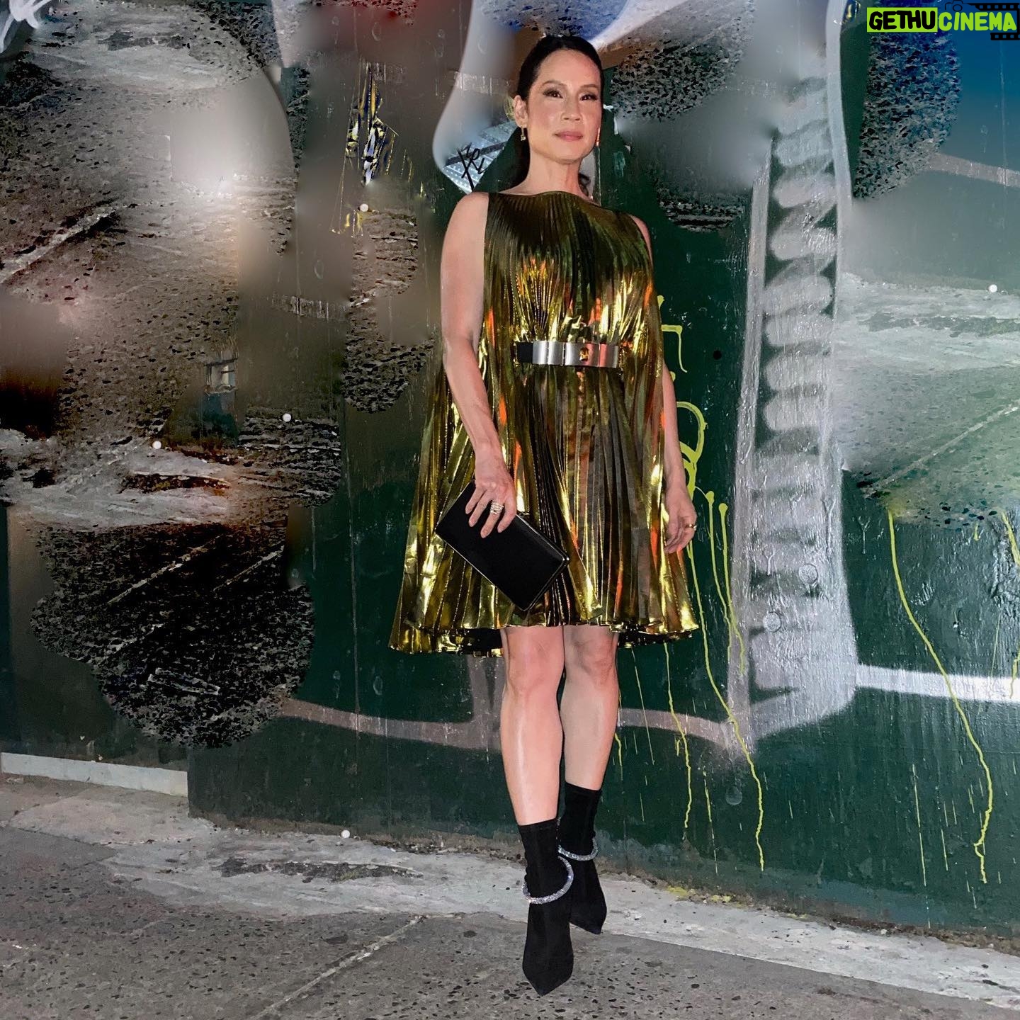 Lucy Liu - 59.9K Likes - π: christopherkane π : jimmychoo π: @anitakojewelry @mateonewyork π: @ferragamo @rebeccarestrepo @_marcosantini1 @sarahslutsky