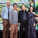 Lucy Liu Instagram - James Hong’s career, spanning over seven decades, is a triumph over the systemic racism and discrimination that pervaded Hollywood for much of his life. Born in 1929, when radio was the only source of entertainment, he came of age at a time when Asian Americans faced blatant exclusion and prejudice. From the era of yellowface to the limitations placed on roles for Asian actors, he navigated a landscape marred by stereotypes and injustice with remarkable grace and fortitude. He defied the odds, in an industry dominated by homogeneity. Congratulations James, on having your foot and handprints immortalized at the Chinese Theatre - a well earned recognition in history. Filled with pride to be there for this important moment!