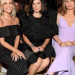 Lucy Liu Instagram - Congratulations @csiriano for a GORGEOUS show. So so so proud of you! Glam team kudos ❤️🙏 @kristoferbuckle @cashlawlesshair @_leeharris_