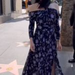 Lucy Liu Instagram - INFINITE thanks for this very special day! 👗: @prabalgurung 👛: @franzi.1864 👠: @solebliss Earrings: @centauri_lucy 💄: @erinayanianmonroe 💇🏻‍♀️: @justjenda 🪡: @bkgritz