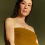 Lucy Liu Instagram - Gearing up for fashion with @ElleCanada! Had fun movin’ & shakin’ for this print/digital Dec/Jan cover chatting about life, #strangeworld, #shazamfuryofthegods. Link in bio for the story! Photographer: @royalgilbert Creative director: @olivia_leblanc Stylist: @lizmcclean Makeup artist: @kristoferbuckle Hairstylist: @_marcosantini1 Set designer: @__julesrose__ Producer: @penelope.lm Writer: @joannafox    @louisvuitton (digital cover)