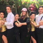 Lucy Liu Instagram - Thank you to this Tango team BTS. They gave hours and weeks of stretching, patience, repetition, more patience... ⭐️