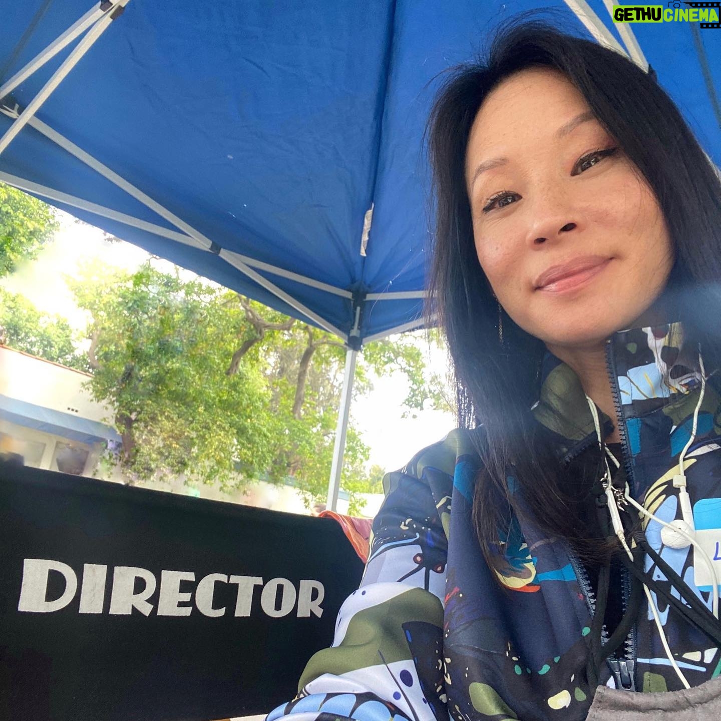 Lucy Liu Instagram - So proud to be in the American Born Chinese family, directing and working alongside fabulously creative, talented friends from our AAPI community. Thank you to the very hardworking crew and cast for welcoming me and being so generous in spirit and heart. You made every moment count and I am so grateful. 🥰🙏 #aapi #americanbornchinese #disneyplus