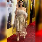 Lucy Liu Instagram – Our tour finale at the LA Premiere –  Cherishing all our time together as a Shazamily . Out this Friday! 

💄: @kristoferbuckle 
💇🏻‍♀️: @_marcosantini1 
👗: @andrewkwon_official 
👠: @aquazzura 
👛: @loefflerrandall 
💎: @melisgoraljewelry 
💎: @kavantsharart 
Styled by: @sarahslutsky