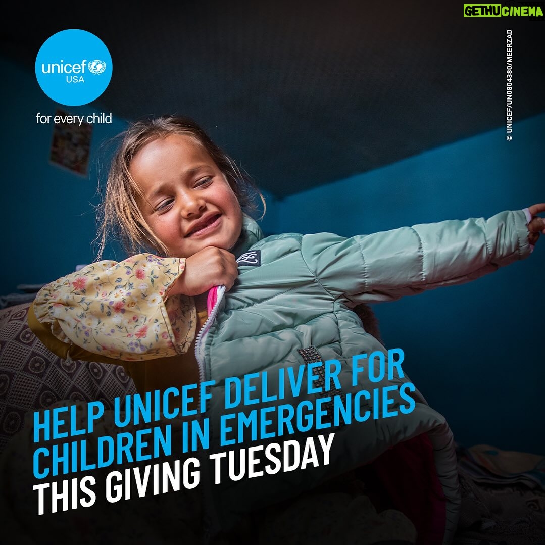 Lucy Liu Instagram - Did you know that @unicef responds to hundreds of emergencies every year? I'm so proud to support this incredible work, and I hope you will too. Donate this #GivingTuesday to help UNICEF teams deliver essential supplies and support where they're needed most: https://bit.ly/3QSKGWN
