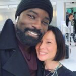 Lucy Liu Instagram – Look who popped over to the stage on my 1st day directing @newamsterdamnbc @realmikecolter 🥰