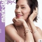 Lucy Liu Instagram – Hope you can enjoy the temporary distraction. Health and safety xx @marieclaire.china