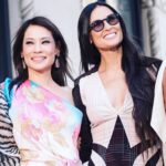Lucy Liu Instagram – Tremendously inspired by my dear friend @demimoore new memoir #InsideOutBook – knowing where you came from and what you’ve accomplished and the stories you still have to tell.
Survivor, Warrior. Sister. Friend. Beaming w/ pride for you! ❤️❤️❤️