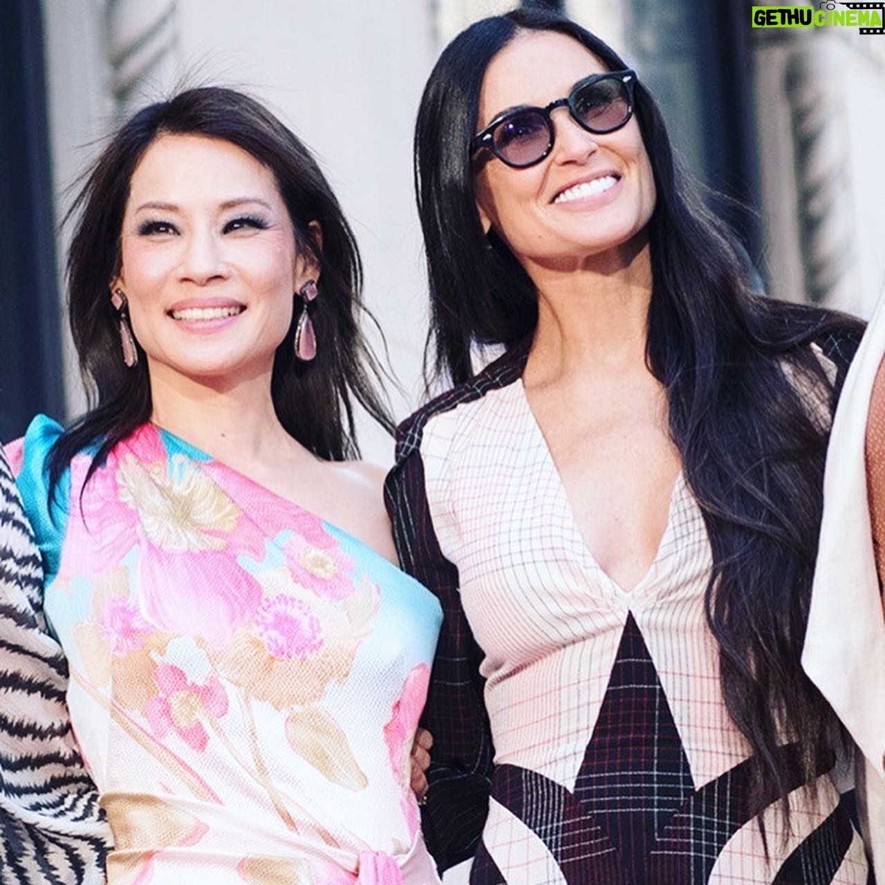 Lucy Liu - 64.7K Likes - Tremendously inspired by my dear friend @demimoore new memoir #InsideOutBook - knowing where you came from and what youβve accomplished and the stories you still have to tell.
Survivor, Warrior. Sister. Friend. Beaming w/ pride for you! β€οΈβ€οΈβ€οΈ