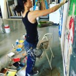 Lucy Liu Instagram - Visit my first US Museum Exhibition via a virtual tour @nvmuseumyountville ! You’ll feel like you’re there in person and you can click on the art and videos to see details and learn about my process and what inspires me to create. Please help the Museum reopen its galleries and most of all, enjoy!