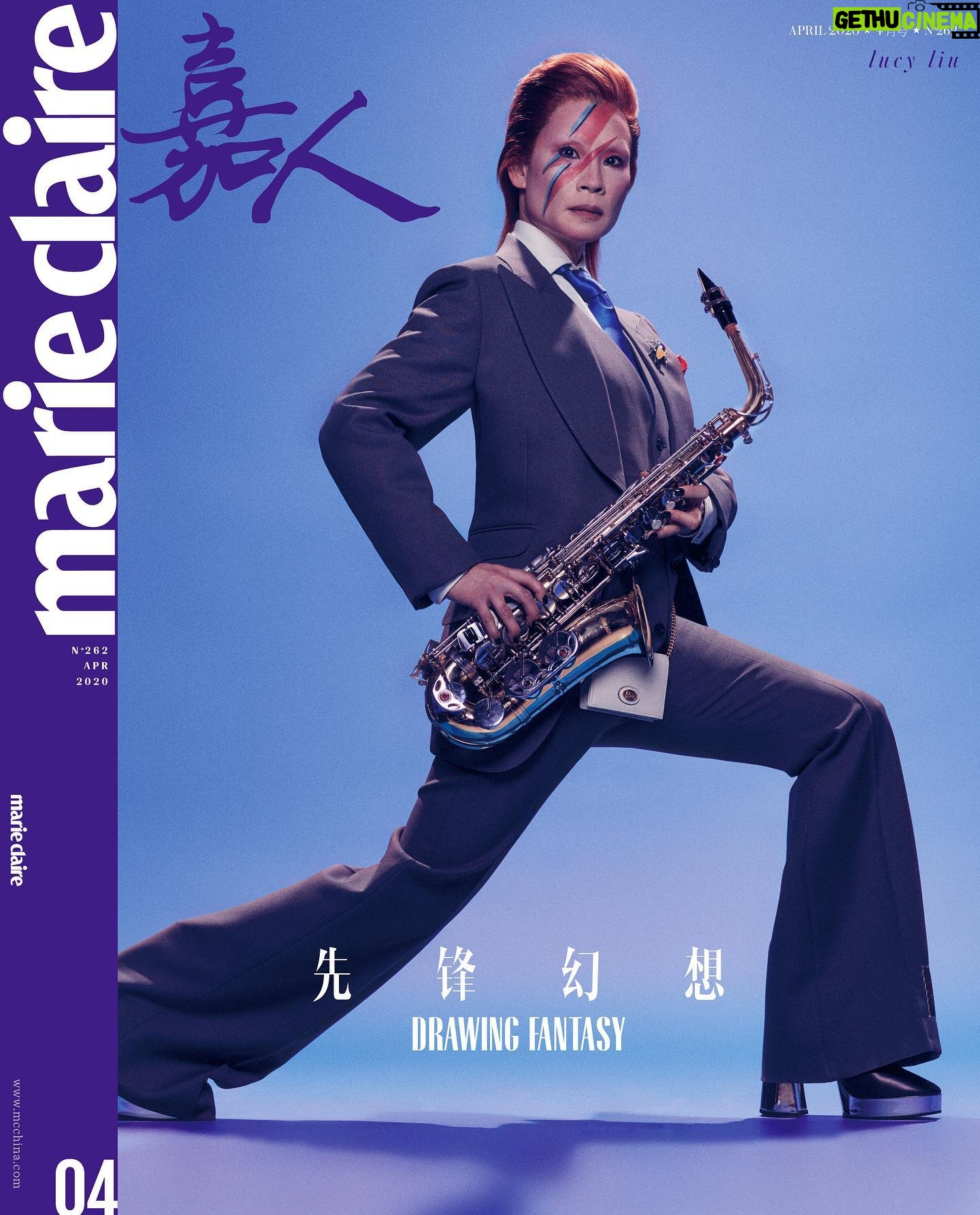 Lucy Liu - 68.1K Likes - #Bowie @davidbowie @marieclairechina