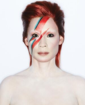 Lucy Liu Instagram - #Bowie @davidbowie @marieclairechina