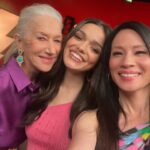 Lucy Liu Instagram - Sister goddesses reunited #ShazamMovie