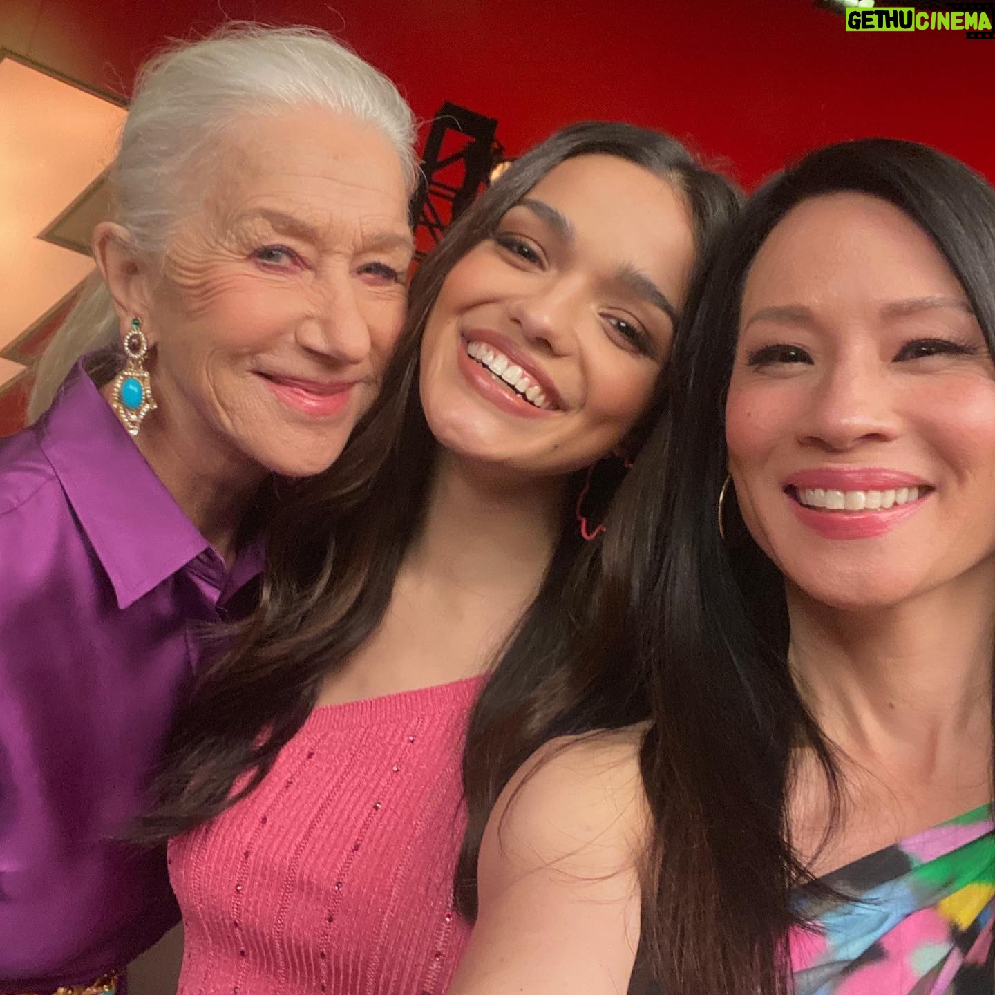 Lucy Liu Instagram - Sister goddesses reunited #ShazamMovie