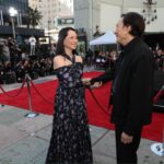 Lucy Liu Instagram - James Hong’s career, spanning over seven decades, is a triumph over the systemic racism and discrimination that pervaded Hollywood for much of his life. Born in 1929, when radio was the only source of entertainment, he came of age at a time when Asian Americans faced blatant exclusion and prejudice. From the era of yellowface to the limitations placed on roles for Asian actors, he navigated a landscape marred by stereotypes and injustice with remarkable grace and fortitude. He defied the odds, in an industry dominated by homogeneity. Congratulations James, on having your foot and handprints immortalized at the Chinese Theatre - a well earned recognition in history. Filled with pride to be there for this important moment!