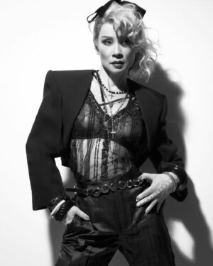 Lucy Liu Instagram - #Madonna @madonna @marieclaire.china