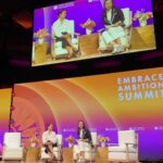Lucy Liu Instagram – How it feels to #EmbraceAmbition!  Thank you @toryburch @lauriefabiano for today’s awe-inspiring summit – Reminding us that we do it better together #Sisterhood  Si se puede!!!