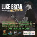 Luke Bryan Instagram - #FarmTour2024 is on sale NOW! Hit the fields with me, @connersmithmusic, @tuckerwetmore, @thepeachpickers with Rodney Clawson, and @the_djrock this fall. #HeresToTheFarmer