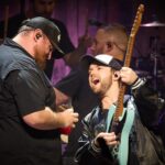 Luke Combs Instagram - Wild night last night for a great cause. Thanks for having us @mackjackmcconaughey! Penn State, see y’all tomorrow!!! 📸: @davidbergman / @zackmassey