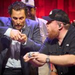 Luke Combs Instagram - Wild night last night for a great cause. Thanks for having us @mackjackmcconaughey! Penn State, see y’all tomorrow!!! 📸: @davidbergman / @zackmassey