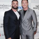 Luke Evans Instagram - #OurSonMovie photo dump from yesterday magical day . This film is a beaut. I’m so proud of it and of all the incredible people that made it. Trust me, You’ll get all the feels……All of them!!❤️💔 @theebillyporter @christopher.t.woodley @billoliver @tribeca @dolcegabbana @gettyentertainment @contourbygettyimages @eriktanner