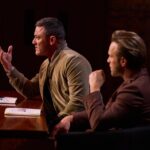 Luke Evans Instagram - What a thrilling day it was, to be a mentor with my pal @ollymurs as you can see from the pics, It gave me all the feels! Thanks again for inviting me to be part of @thevoiceuk I enjoyed it immensely. 🙏🏼tune in this evening 8pm on @itv to see who goes through!!! 😬