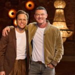 Luke Evans Instagram - What a thrilling day it was, to be a mentor with my pal @ollymurs as you can see from the pics, It gave me all the feels! Thanks again for inviting me to be part of @thevoiceuk I enjoyed it immensely. 🙏🏼tune in this evening 8pm on @itv to see who goes through!!! 😬