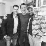 Luke Evans Instagram - Theatre friends, college friends, movie friends, thank you all for coming to see my play, it’s been a joy to see so many friends after such a long time!! ❤️❤️❤️