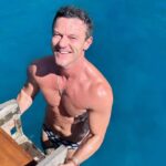 Luke Evans Instagram - Epic day on @ibizavintagecharter with my friends, old and new! Thank you Jennifer and Wes and Tony for being the most brilliant hosts! 💛💛💛